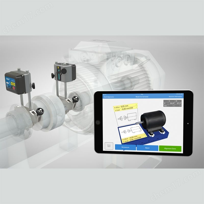 激光轴对中仪TKSA 51